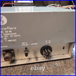 Hallicrafters SX-46 6 Six Meter Amateur Transceiver Tube SEE MY OTHER HAM RADIOS