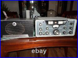 Hallicrafters cyclone Ham Transceiver Radio with Power Supply