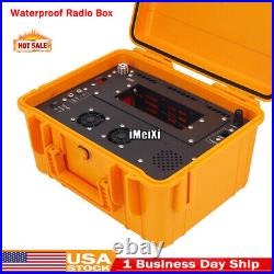 HamGeek Waterproof Radio Box for Xiegu G90/IC-2730/FTM-200DR/FTM-300DR USA Stock