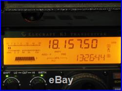 Ham Radio Transceiver Elecraft K3 HF/VHF/FM/SSB/AM/CWithData ALL options