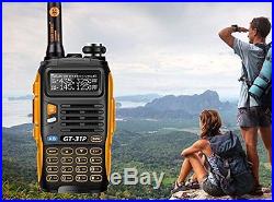Handheld Police Radio Scanner 2-Way Triple Power Digital Transceiver HAM Antenna