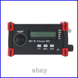 Handheld USDX USDR HF QRP SDR Transceiver SSB/CW 8-Band 5W DSP SDR +Battery+ Mic
