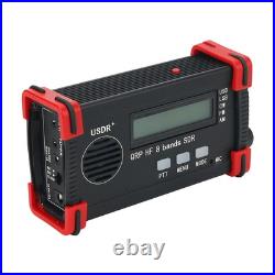 Handheld USDX USDR HF QRP SDR Transceiver SSB/CW 8-Band 5W DSP SDR +Battery+ Mic