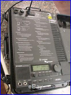 Harris RF-3200E HF-SSB Radio Transceiver with Antenna and Case
