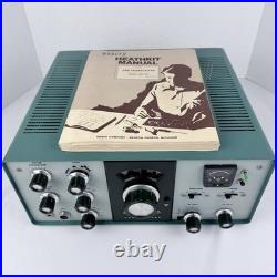 Heathkit HW-101 SSB CW Ham Transceiver HF 80 10M Tested Working With Manual