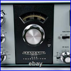 Heathkit HW-101 SSB CW Ham Transceiver HF 80 10M Tested Working With Manual