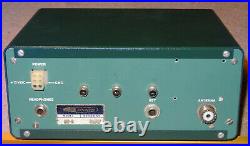 Heathkit HW-8 CW QRP Transceiver and homebrew power supply, working