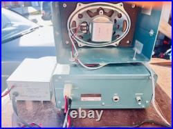 Heathkit HW-8 QRP CW Transceiver, power supply, speaker, and meter