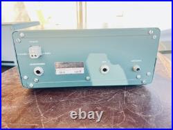 Heathkit HW-8 QRP CW Transceiver, power supply, speaker, and meter