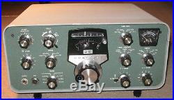Heathkit SB-102 SSB/CW HF Ham Amateur Radio Transceiver with CW filter and Manual