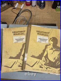 Heathkit Sb-104a 80-10 Meters Ssb/cw Transceiver, Hm-102, Manuals, Swr Bridge