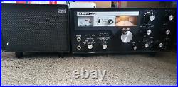 Henry Tempo One Vintage Ham Radio SBB Transceiver with Speaker Cable powers READ