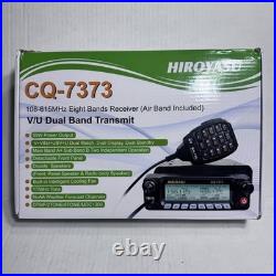 Hiroyasu CQ-7373 Amateur Mobile Transceiver 108-615MHz