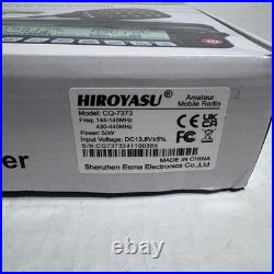 Hiroyasu CQ-7373 Amateur Mobile Transceiver 108-615MHz