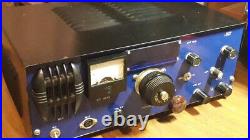 Homemade HF transceiver three bands 1.8, 3.6, 7 MHz tubes and transistors