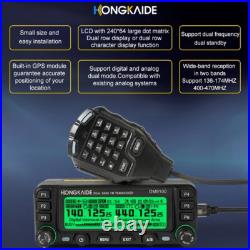 Hongkaide DM9100 DMR Digital Radio with GPS APRS Bluetooth VHF UHF Ham Radio Hongkaide DM9100 DMR Digital Radio with GPS APRS Bluetooth VHF UHF Ham Radio
