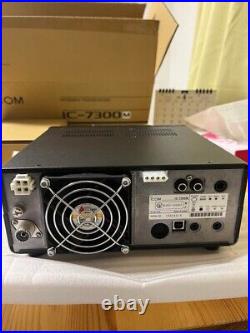 ICOM 7300 HF 50MHz SSB/CWithRTTY/AM/FM 100W Transceiver BASE Station black IN HAND