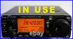 ICOM FRONT PANEL / DETACHABLE HEAD UNIT for the IC-703 / IC-703+ QRP TRANSCEIVER