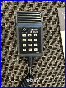 ICOM IC-229H 144 MHz VHF 2 METER HAM RADIO MOBILE TRANSCEIVER + HM8 mic + brkt