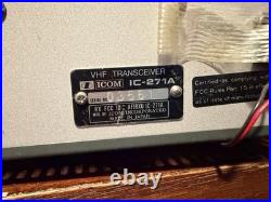 ICOM IC-271A VHF Transceiver Parts Only