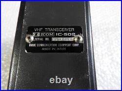 ICOM IC-502 50MHz SSB VHF 6 meter Transceiver Amateur Radio WithMic