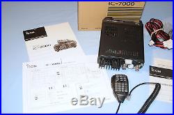 ICOM IC-7000 HF, VHF, UHF Amateur Ham Radio Transceiver Mobile/Base