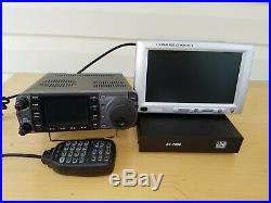 ICOM IC-7000 HF, VHF, UHF Transceiver with LDG AT-7000 Autotuner, 7 LCD Display