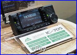 ICOM IC-705 HF + 50MHz + 144MHz + 430MHz 10W Transceiver Japan / DHL Tracking