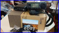 ICOM IC-706MKIIG HF/VHF/UHF Transceiver, z100 auto-tuner, mic, separation cable