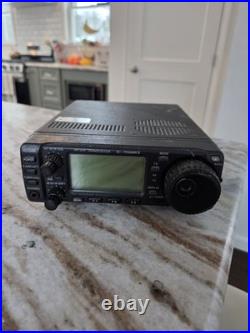 ICOM IC-706MKII HF/VHF Transceiver Ham Radio Untested
