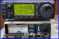 ICOM IC-706 All Mode HF/VHF Amateur Ham Radio Transceiver black Tested Working