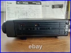 ICOM IC-706 HF VHF 50/144MHz 100W Transceiver as is