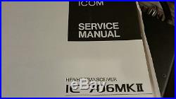 ICOM IC-706mk2 ALL MODE MOBILE HAM RADIO TRANSCEIVER HF/6M/2M. EXCELLENT