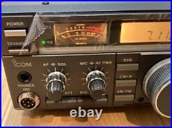 ICOM IC-721 20W HF ALL MODE TRANSCEIVER Color Black First Come First Serve