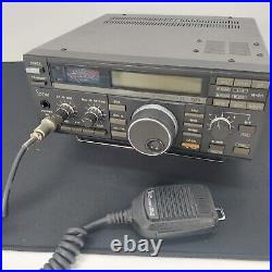 ICOM IC-725 160-10 Meters Amateur Transceiver USED With Box, Manual, and Mic READ