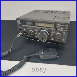 ICOM IC-725 160-10 Meters Amateur Transceiver USED With Box, Manual, and Mic READ