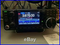 ICOM IC 7300 100W HF 50MHz ham radio transceiver touch screen immaculate