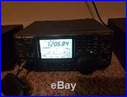 Icom Ic-746pro Hf Vhf Transceiver Complete Ham Radio Station Ps-125 & Ic-sp3