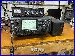 ICOM IC-746pro with PS-125 power supply and HM-36 mic