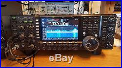 ICOM IC-7700 HF 200W Transceiver. Boxed with rack handles and bits