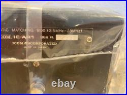 ICOM IC-AH1 Automatic Matching box 3.5mhz 28mhz Antenna Matching box Ham NEW