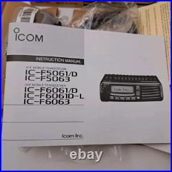 ICOM IC-F5061D VHF Analog/Digital Mobile 2 Way Radio Transceiver ICOM IC-F5061D VHF Analog/Digital Mobile 2 Way Radio Transceiver