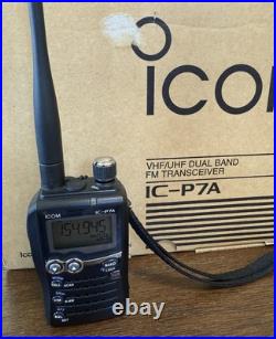 ICOM IC-P7A VHF/UHF Dual Band FM Transceiver ICOM IC-P7A VHF/UHF Dual Band FM Transceiver