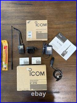 ICOM IC-P7A VHF/UHF Dual Band FM Transceiver ICOM IC-P7A VHF/UHF Dual Band FM Transceiver