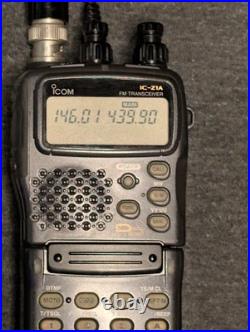 ICOM IC-Z1A Handheld Dual Band VHF/UHF Transceiver 144-148/440-450 MHz Rare HTF ICOM IC-Z1A Handheld Dual Band VHF/UHF Transceiver 144-148/440-450 MHz Rare HTF
