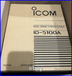 ICOM ID-5100A Deluxe Touchscreen 2m/70cm, 50W Mobile withD-STAR/GPS