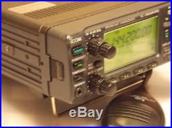 IC-706MKIIg ICOM HF, VHF, UHf ham radio Transceiver