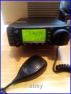 Icom 706 radio with power supply and tuner