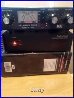 Icom 706 radio with power supply and tuner