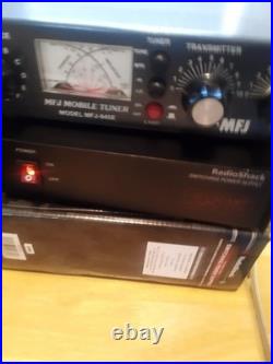 Icom 706 radio with power supply and tuner